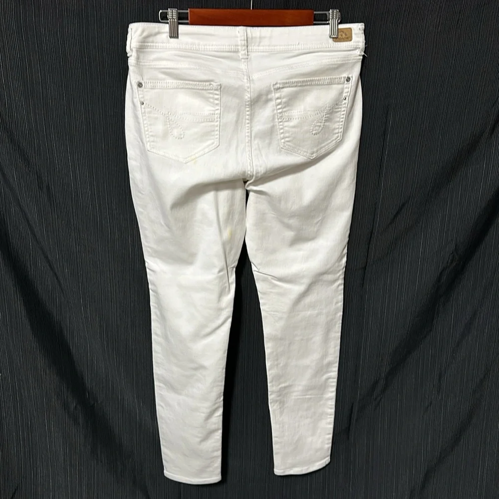Jordache brand skinny‎ white jeans /Size 14 / N-22